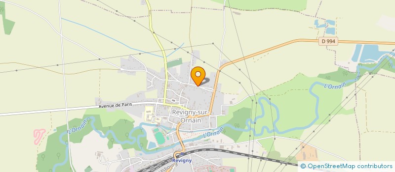 localisation de l'entreprise IMPASSE DE L ETOILE à REVIGNY-SUR-ORNAIN