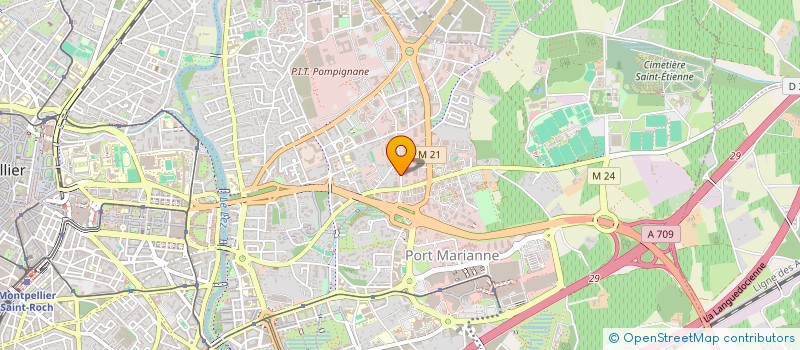 localisation de l'entreprise IMPASSE DES PARFUMS à MONTPELLIER