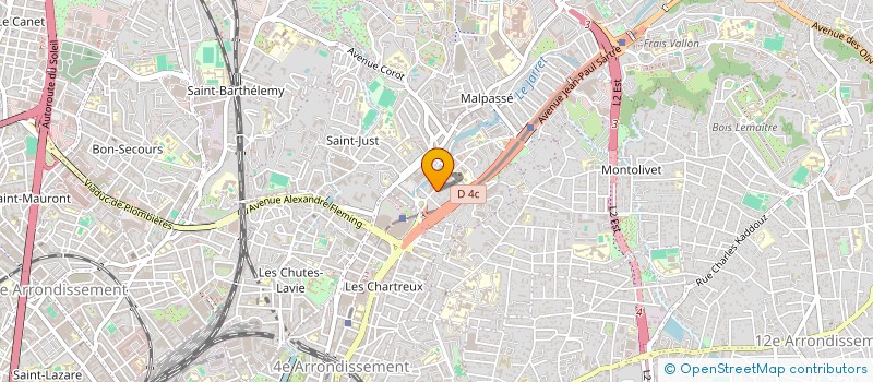 localisation de l'entreprise IMPASSE DES TILLEULS à MARSEILLE