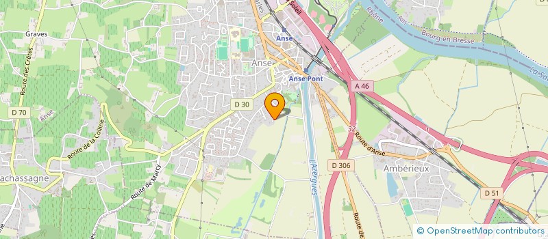 localisation de l'entreprise IMPASSE DU BIEF  ANSE
