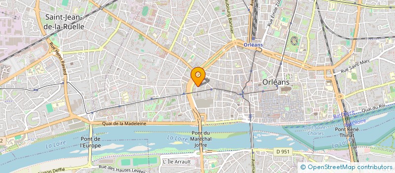 localisation de l'entreprise IMPASSE DU COQ  ORLEANS