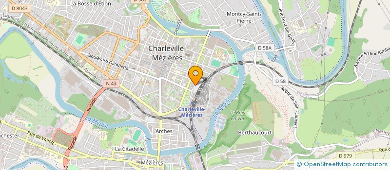 localisation de l'entreprise IMPASSE DU POETE  SAINTE-SAVINE