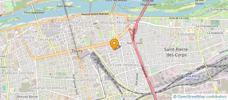 localisation de l'entreprise IMPASSE GOHIER  TOURS