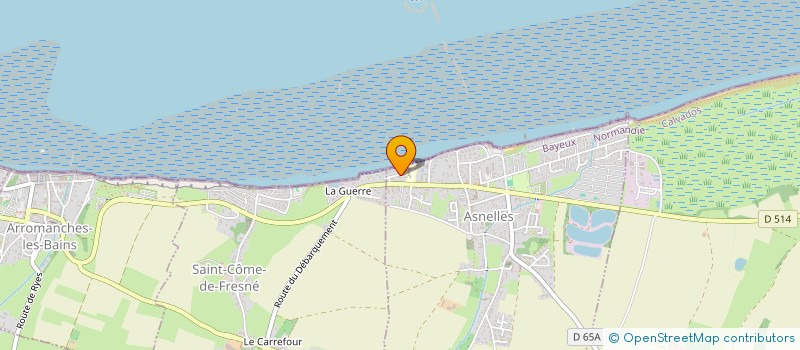 localisation de l'entreprise IMPASSE HORIZON  ASNELLES