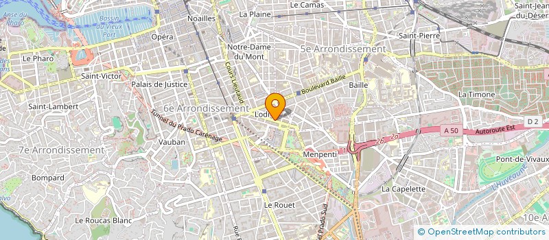 localisation de l'entreprise IMPASSE PARADIS à MARSEILLE