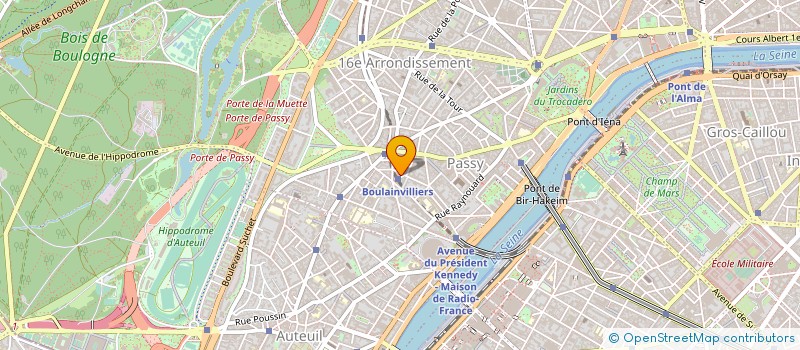 localisation de l'entreprise IMPC IMPRESSION MARKETING PUB COMMUNICAT  PARIS