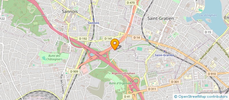 localisation de l'entreprise IMPEC-CABLES à SANNOIS