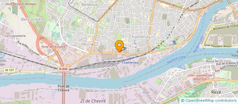 localisation de l'entreprise IMPEC'DOMICILE à NANTES