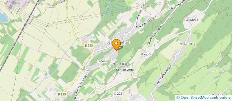 localisation de l'entreprise IMPEC'ETANCH  LES MOLLETTES