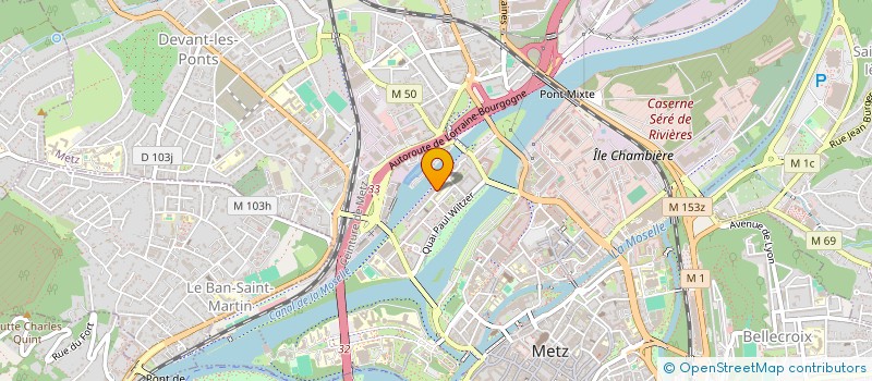 localisation de l'entreprise IMPEC HOUSE METZ  METZ