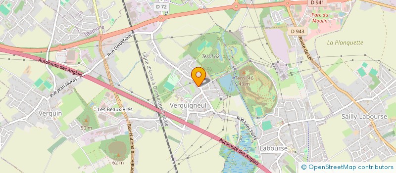 localisation de l'entreprise IMPEC.RENOVATION  VERQUIGNEUL