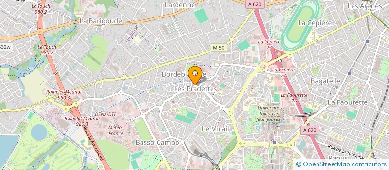 localisation de l'entreprise IMPEC SARL  TOULOUSE
