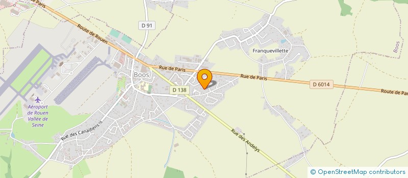 localisation de l'entreprise IMPEC SERVICES  BOOS