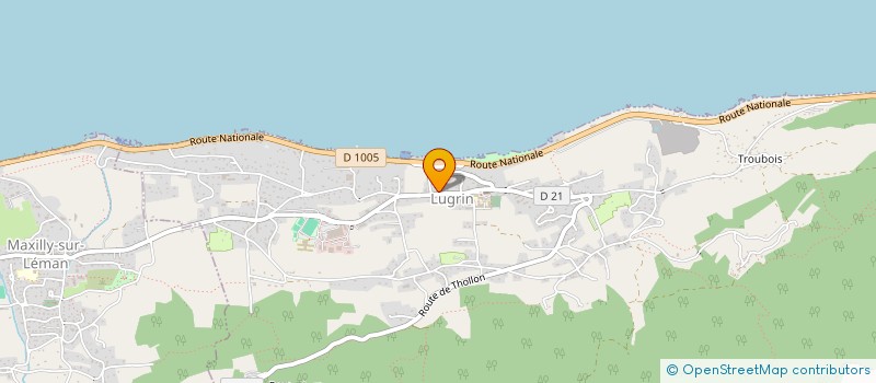 localisation de l'entreprise IMPECAP  LUGRIN