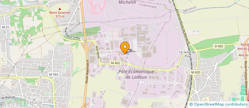 localisation de l'entreprise IMPECO FRANCE à CEBAZAT