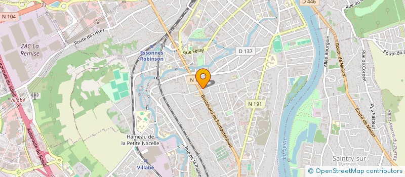 localisation de l'entreprise IMPEIXA à CORBEIL-ESSONNES
