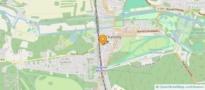 localisation de l'entreprise IMPEK à CHANTILLY