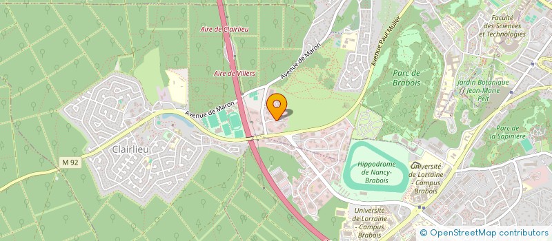 localisation de l'entreprise IMPELEC à VILLERS-LES-NANCY