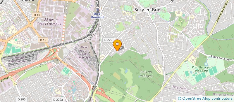 localisation de l'entreprise IMPER BLAZER à SUCY-EN-BRIE