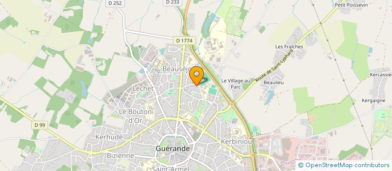 localisation de l'entreprise IMPERATA  GUERANDE