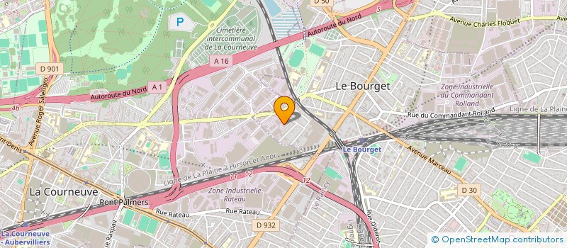 localisation de l'entreprise IMPERATIF à LE BOURGET