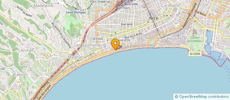 localisation de l'entreprise IMPERATOR à NICE