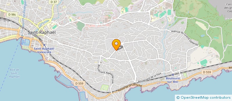 localisation de l'entreprise IMPERATORES  SAINT-RAPHAEL