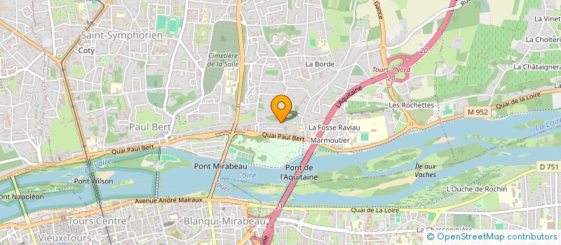 localisation de l'entreprise IMPERATORI SARL  TOURS