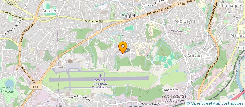 localisation de l'entreprise IMPERATRICE DEVELOPPEMENT INVESTISSEMENT à ANGLET