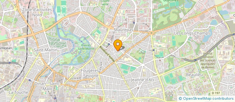 localisation de l'entreprise IMPERIAL  RENNES