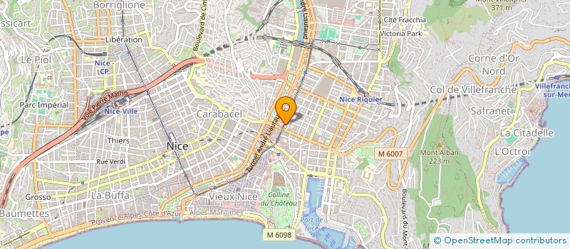 localisation de l'entreprise IMPERIAL BOUTIQUE  NICE