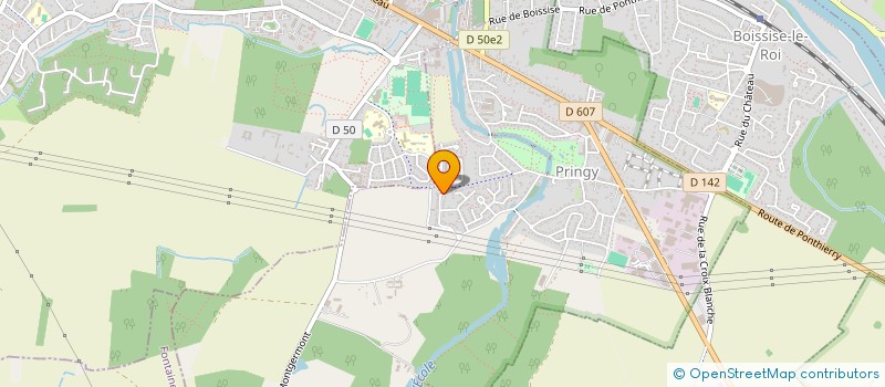 localisation de l'entreprise IMPERIAL CAB  PRINGY