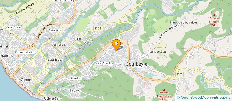 localisation de l'entreprise IMPERIAL CREATION  GOURBEYRE