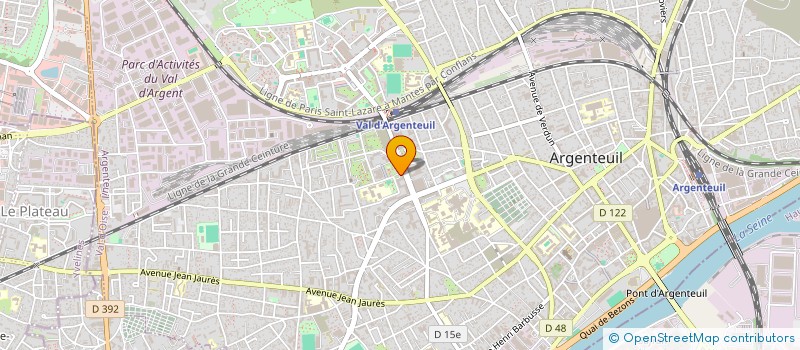 localisation de l'entreprise IMPERIAL DRIVE PARIS  ARGENTEUIL