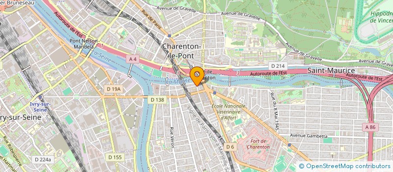 localisation de l'entreprise IMPERIAL FONCIERE à MAISONS-ALFORT