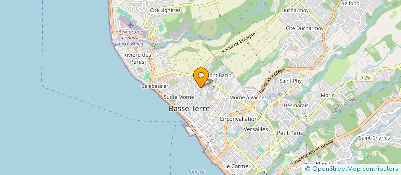 localisation de l'entreprise IMPERIAL MACHIN' A GROOV' LA  BASSE-TERRE