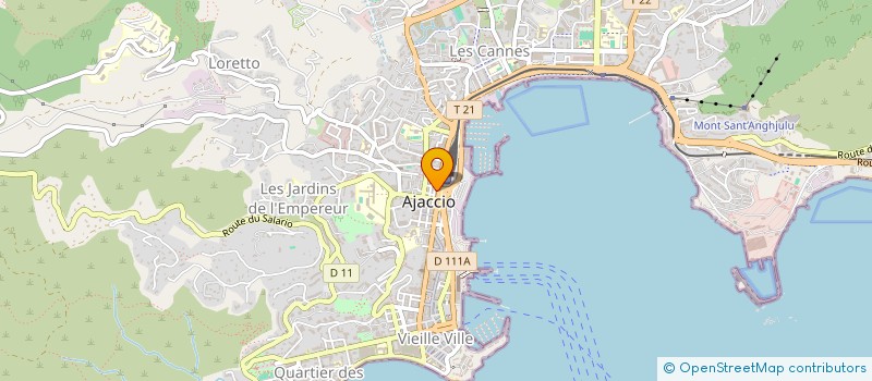 localisation de l'entreprise IMPERIAL PILATES CLUB  AJACCIO