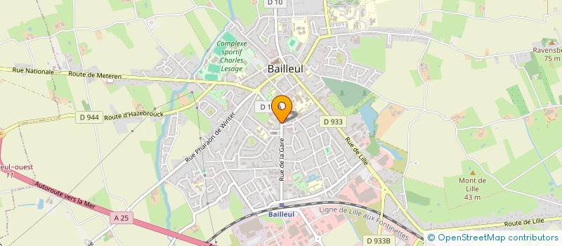 localisation de l'entreprise IMPERIAL TATTOO à BAILLEUL