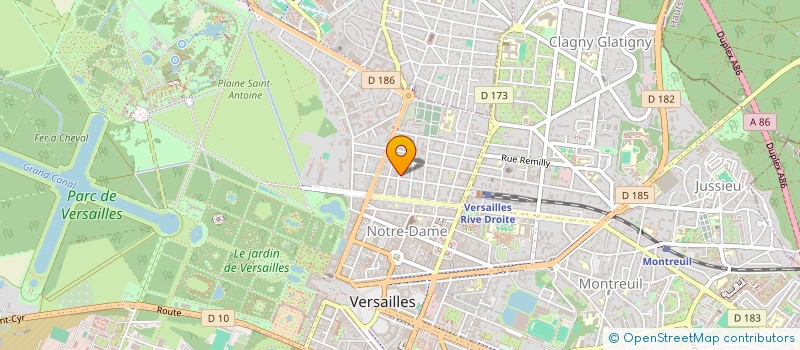 localisation de l'entreprise IMPERIENCE CONSULTING  VERSAILLES