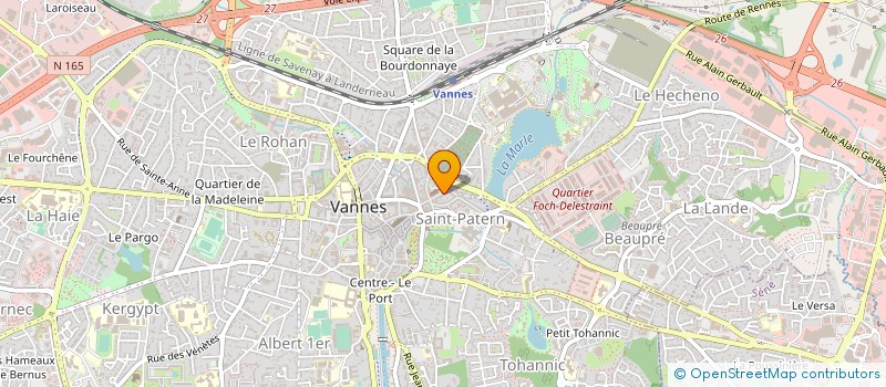 localisation de l'entreprise IMPERIO MODE à VANNES