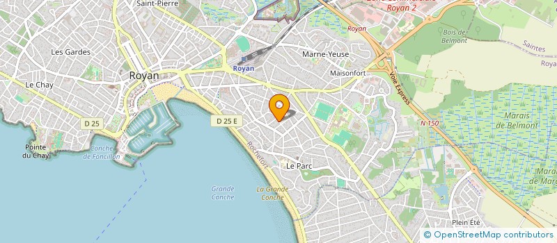 localisation de l'entreprise IMPERIUM  ROYAN