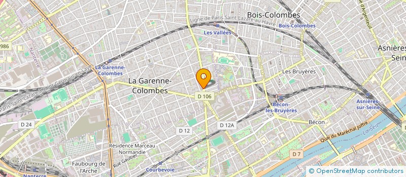 localisation de l'entreprise IMPERIUM à BOIS-COLOMBES