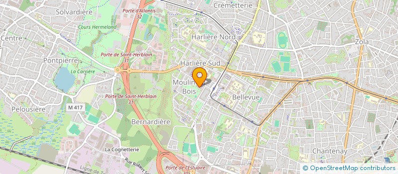 localisation de l'entreprise IMPERIUM  ST-HERBLAIN