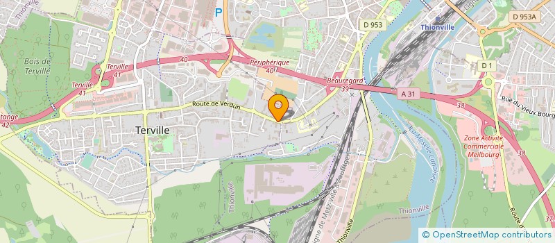 localisation de l'entreprise IMPERIUM  TERVILLE