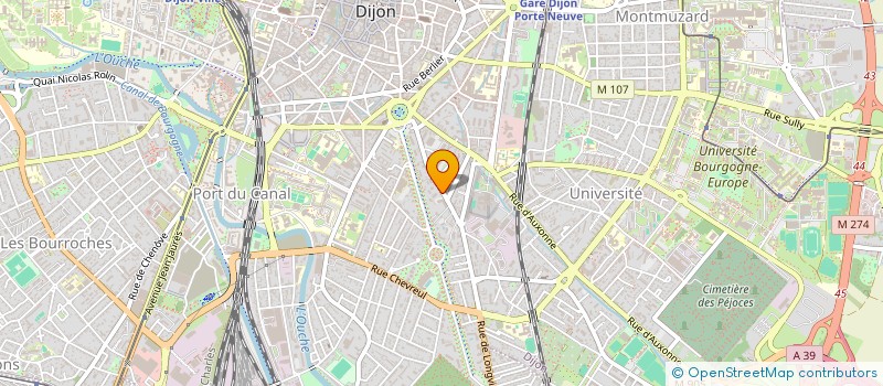 localisation de l'entreprise IMPERIUM à DIJON