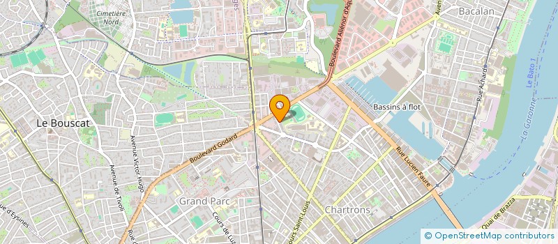 localisation de l'entreprise IMPERIUM  BORDEAUX