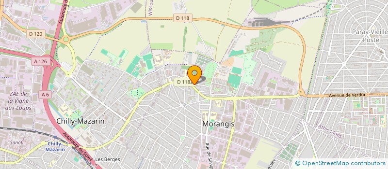 localisation de l'entreprise IMPERIUM TRIUM HOLDING à MORANGIS