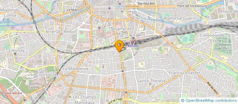localisation de l'entreprise IMPERSONAL FREEDOM à RENNES