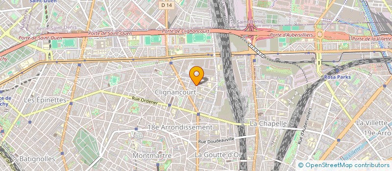 localisation de l'entreprise IMPERTINENCE SARL  PARIS