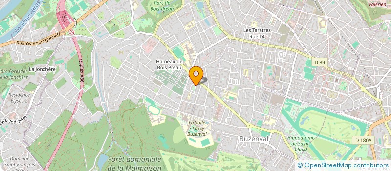 localisation de l'entreprise IMPETO à RUEIL-MALMAISON